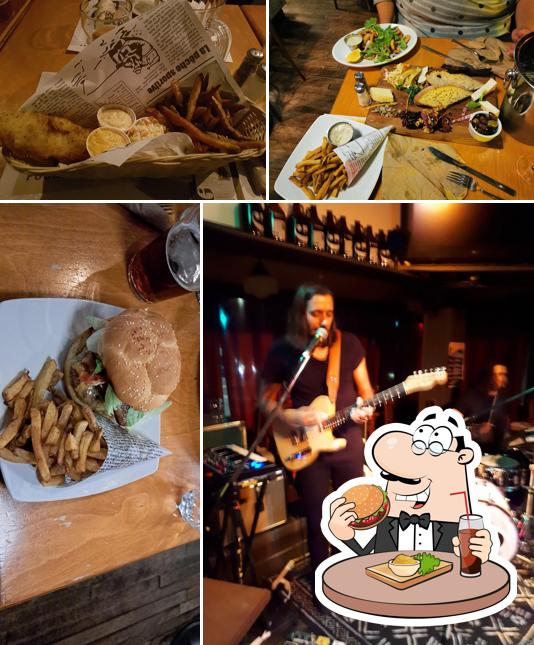 Faites-vous plaisir avec un hamburger à Gambrinus - Artisan Brasseur & Pub