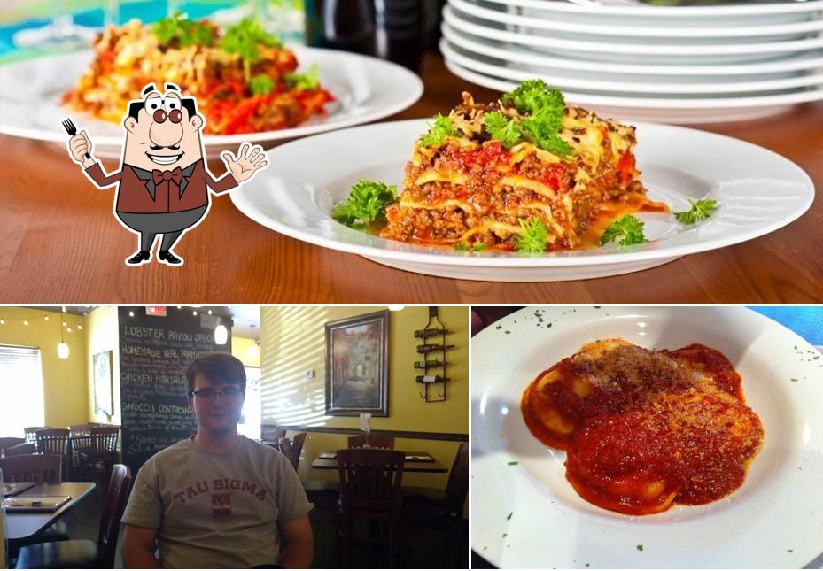 В Fabios Ny Pizza-Ruckersville есть еда, внутреннее оформление и многое другое