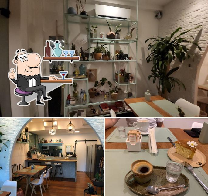 Veja imagens do interior do Café Botânico Búzios