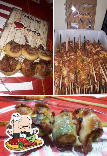 Digão Espetinhos oferece refeições de carne