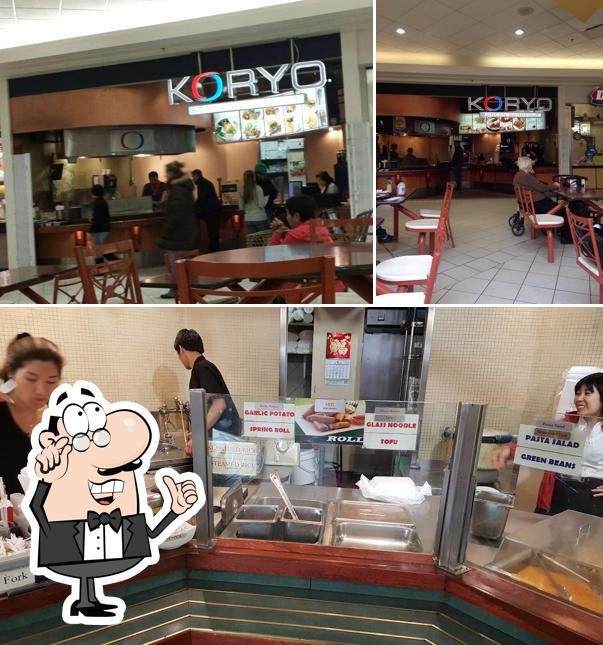 The interior of Koryo BBQ