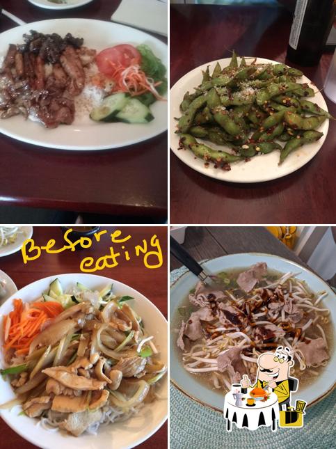 Food at Phở Little Saigon Vietnamese Restaurant