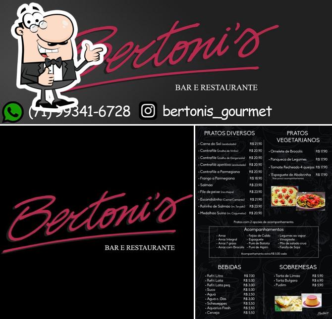 Look at the picture of Bertonis Bar e Restaurante