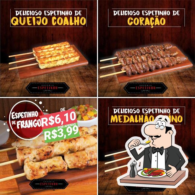 Platos en Empório Espetinho Bagé