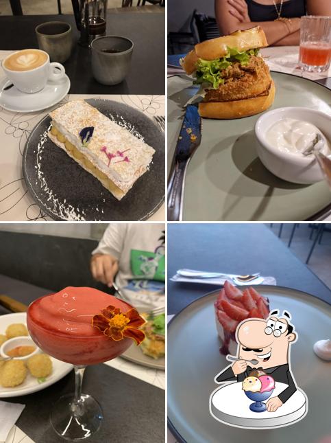 Mun Café oferece uma gama de pratos doces