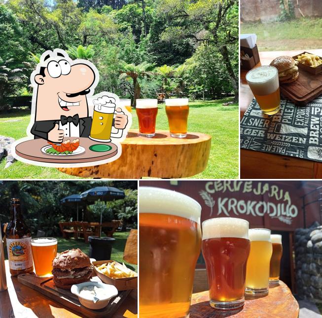 Cervejaria Krokodillo restaurante, Campos do Jordão Menu do