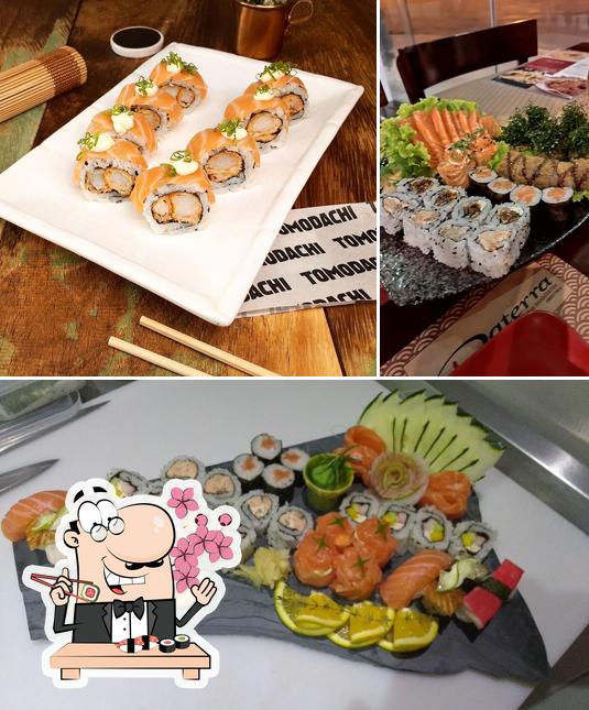 Presenteie-se com sushi no Tomodachi Três Lagoas