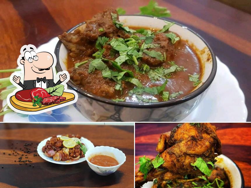 There’s a range of dishes for meat lovers