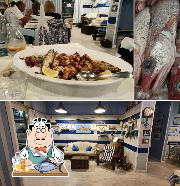 Prova i piatti di pesce a Ristorantino La Stiva