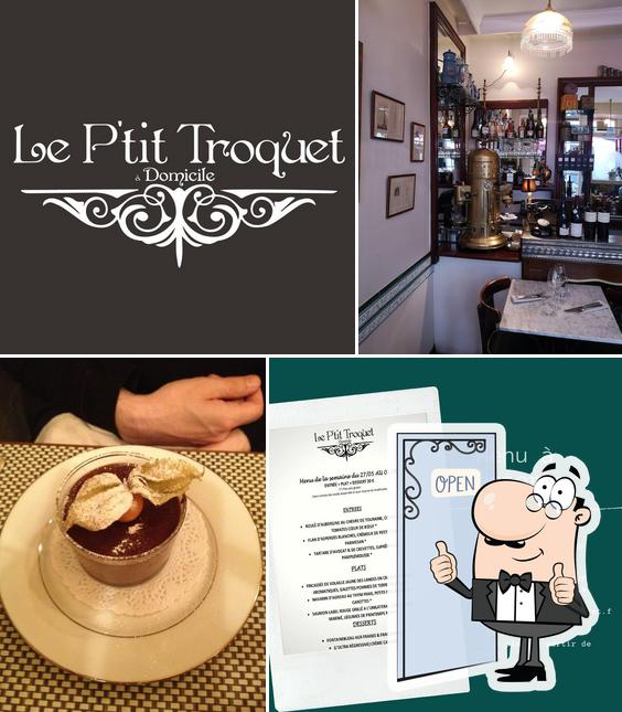 Взгляните на изображение ресторана "Le P'tit Troquet"