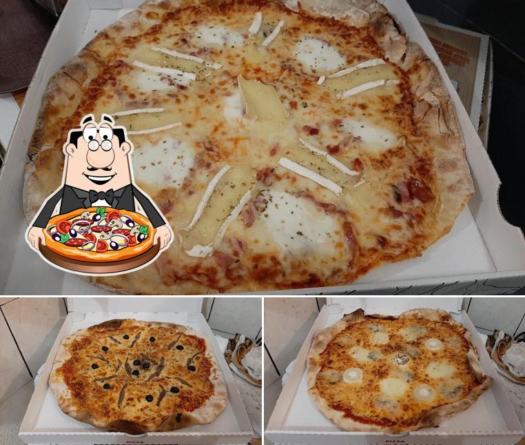 Essayez des pizzas à La Calzonne