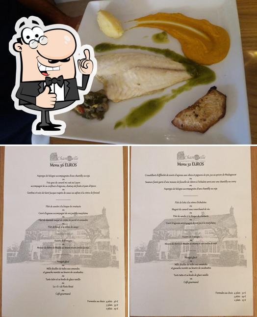 La Chanterelle restaurant, MuidessurLoire, 21 Av. de la Loire Menu