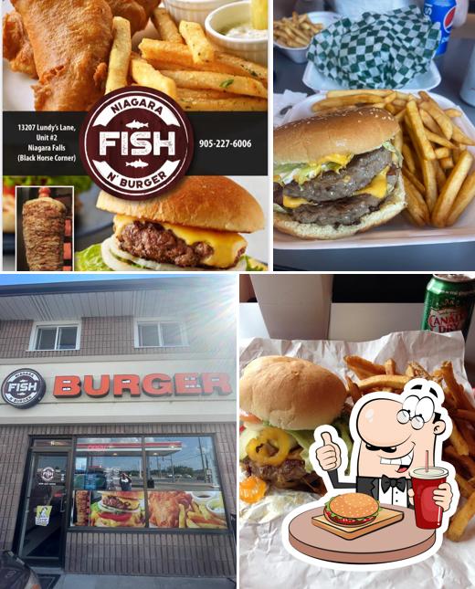 Les hamburgers de Niagara Fish N' Burger will satisferont une grande variété de goûts