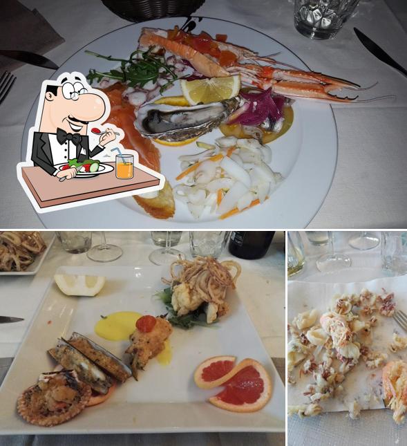 Platti al La Locanda sul mare