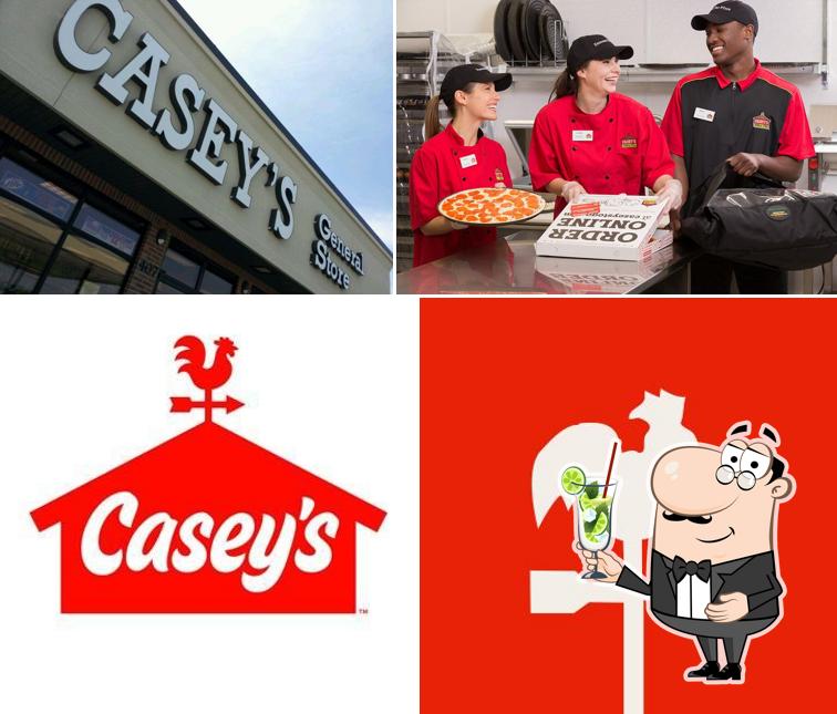 Enjoy a beverage at Casey's