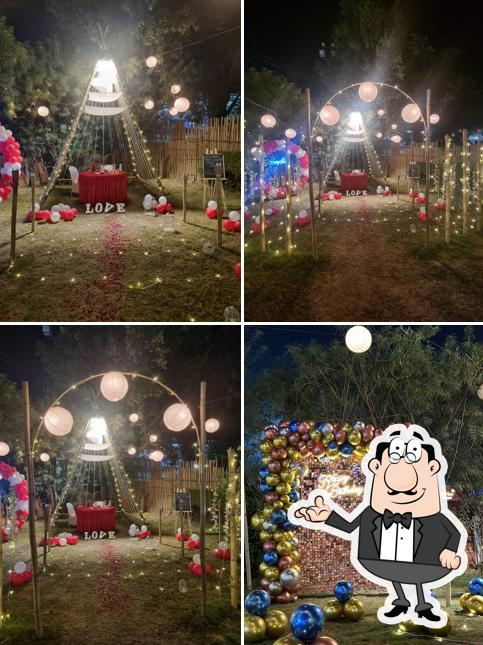 The interior of Candle Light Dinner - Date with Mate - Birthday,Anniversary Celebration - Ahmedabad