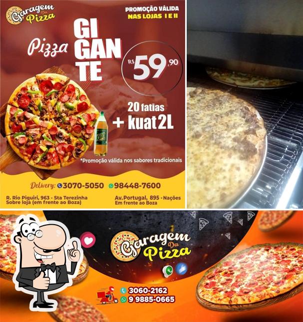 See the pic of Garagem da Pizza