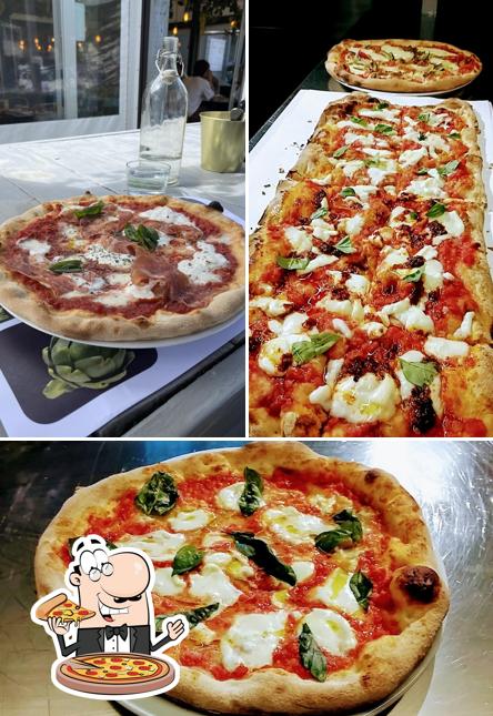 A Margherita, vous pouvez essayer des pizzas