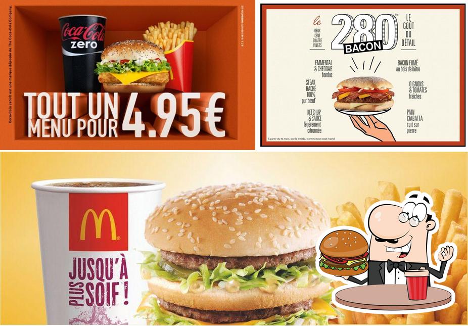 Les hamburgers de McDonald's Echirolles Comboire will conviendront une grande variété de goûts