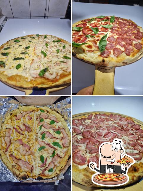 Peça pizza no A massa Pizzaria