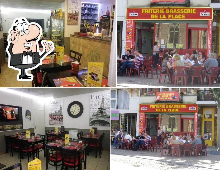 L'intérieur de Friterie Brasserie de la Place