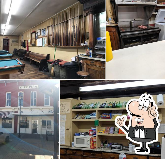 City Pool Hall in Monticello Restaurant menu and reviews