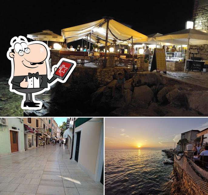 L'area esterna è una caratteristica importante di Restoran Amfora