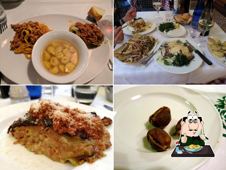 Cibo al Trattoria dal Biassanot