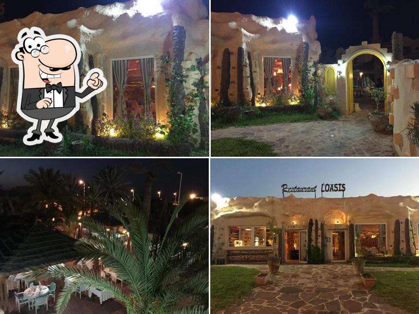 Vous pouvez prendre un bol d'air frais à l'extérieur Restaurant l'oasis djerba