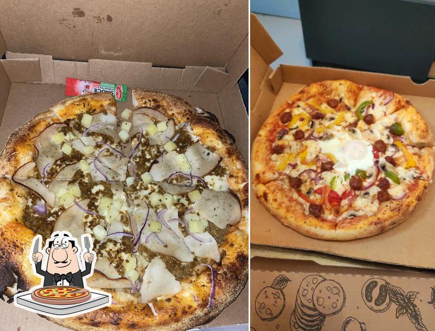 A Apollo Pizza, vous pouvez essayer des pizzas