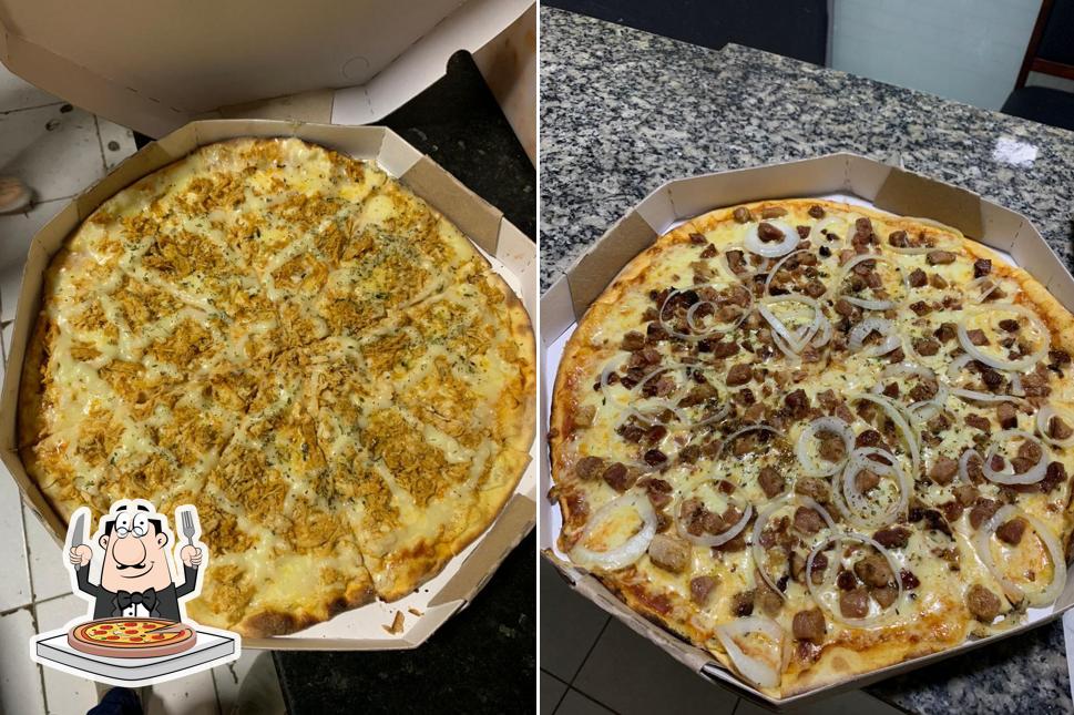 No 1911 Pizza Bar e Macarrão ao Vivo, você pode provar pizza