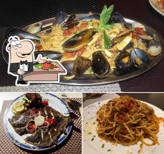 Order seafood at A Cucina 'e Gino