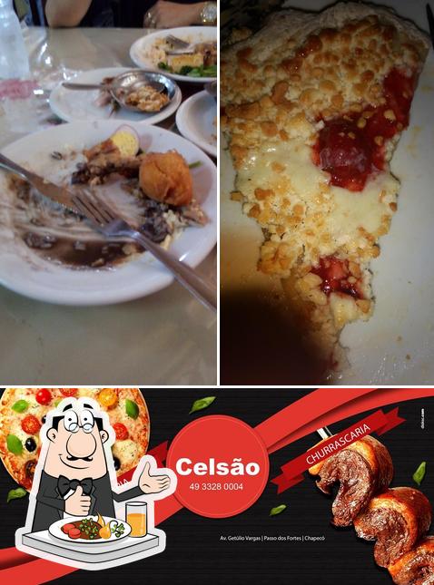 Food at Celsão Churrascaria e Pizzaria
