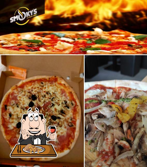 Prenez des pizzas à Smokys Pizza