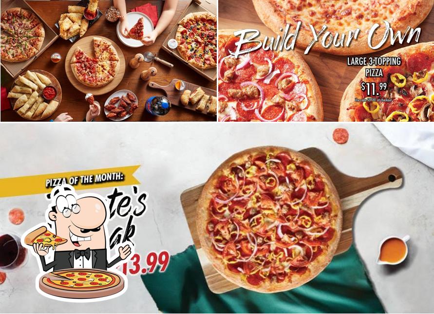 Order various variants of pizza