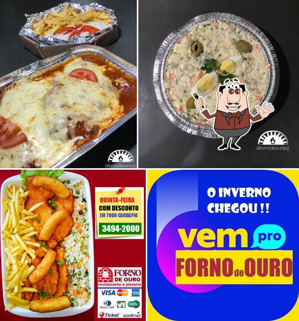 Platos en Cantina e Pizzaria Forno de Ouro