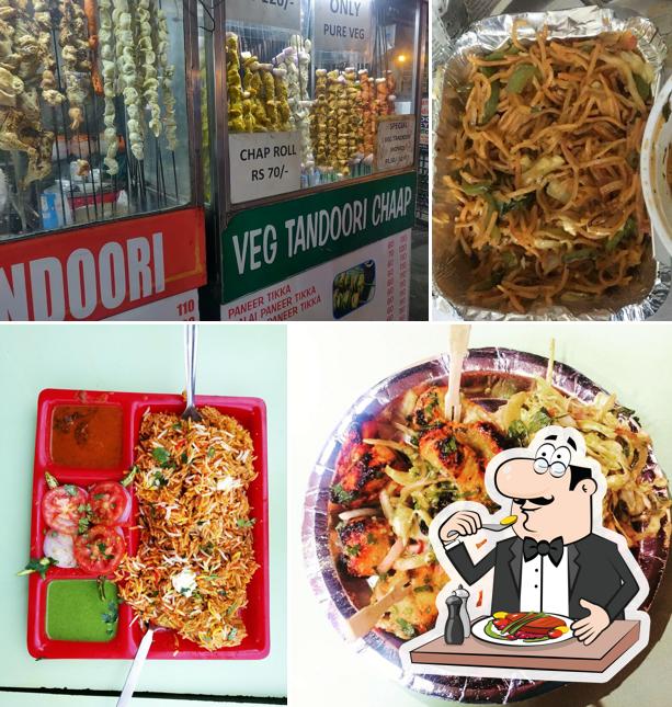 Food at Chacha Food Street
