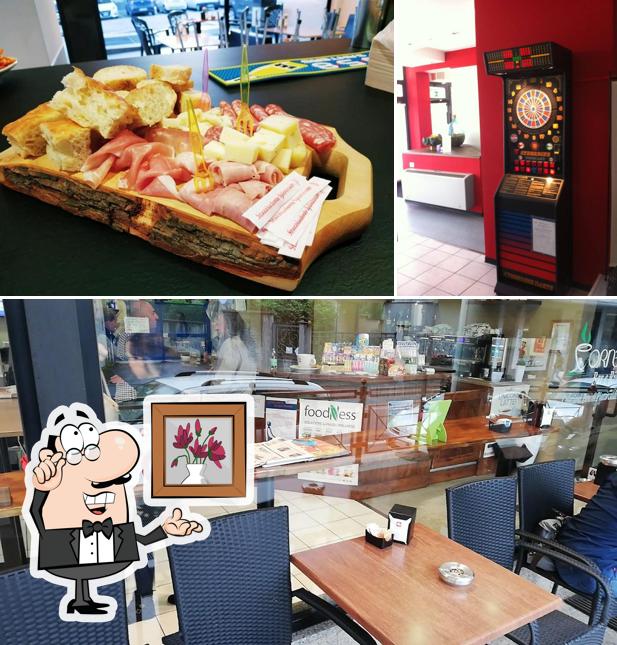 Gli interni di Corner Cafè