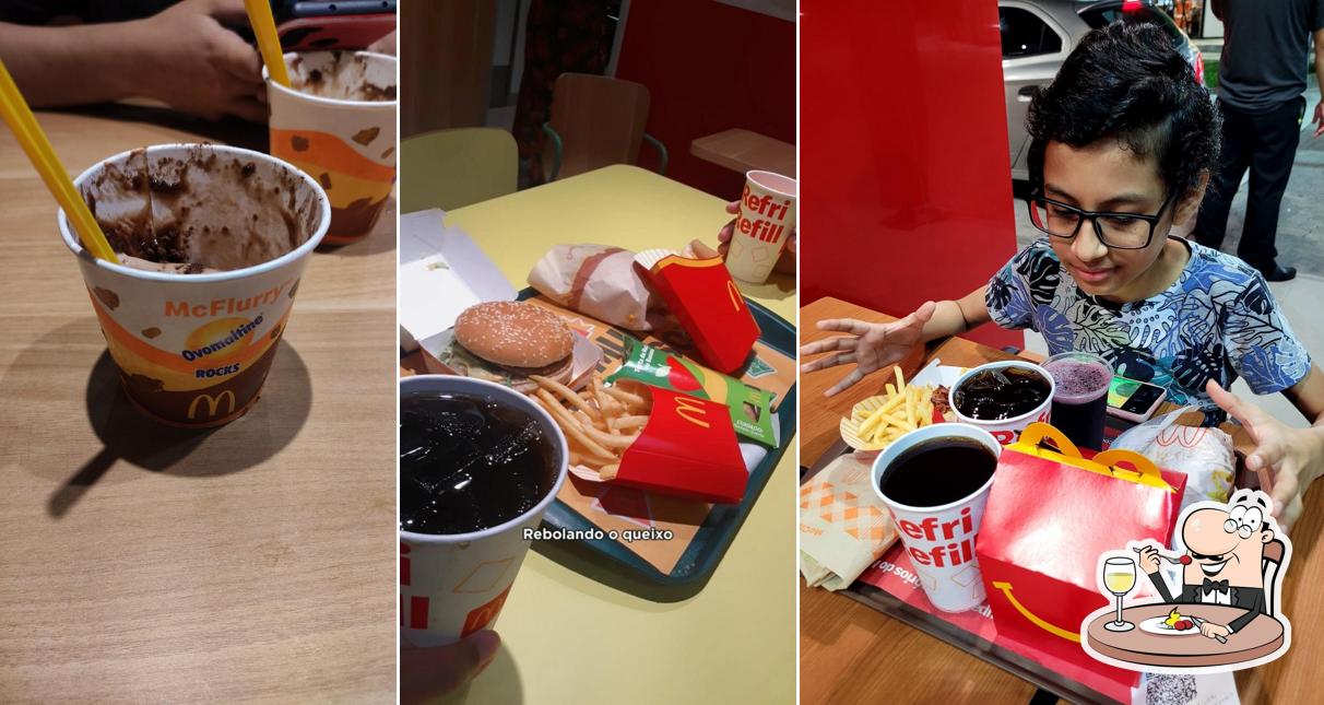 Comida em McDonald's