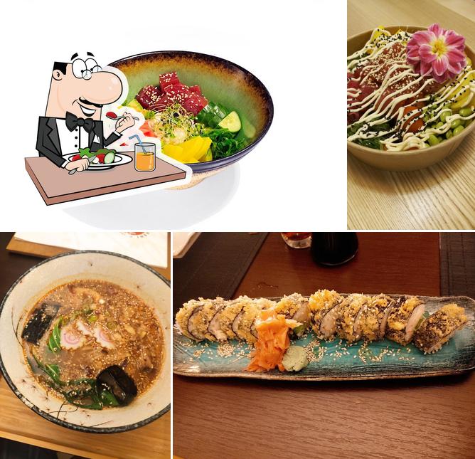 C380 Oshi Sushi Fusion Restaurant Lisi Ogon Food 