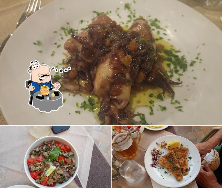 Cibo al Trattoria A Quadara