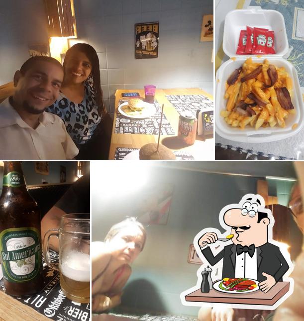 Comida em Eiffel Burguer