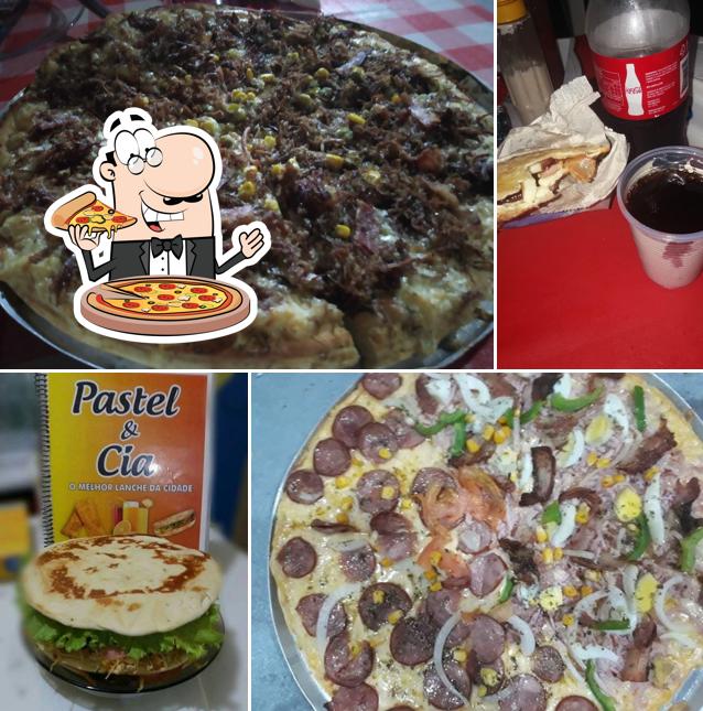 Consiga pizza no Pastelaria Pastel & Cia