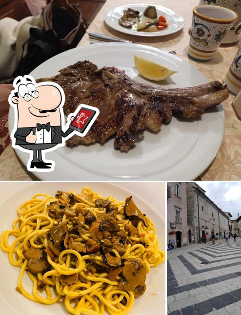 Puoi goderti l'aria fresca da seduto all'esterno di Ristorante Il Setaccio