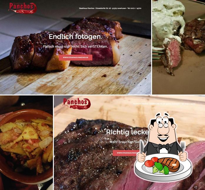 Steakhaus Panchos offre des plats à base de viande