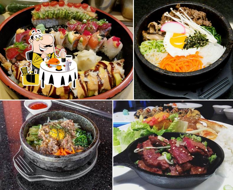 Food at Sapporo Korean Barbecue & Sushi Restaurant