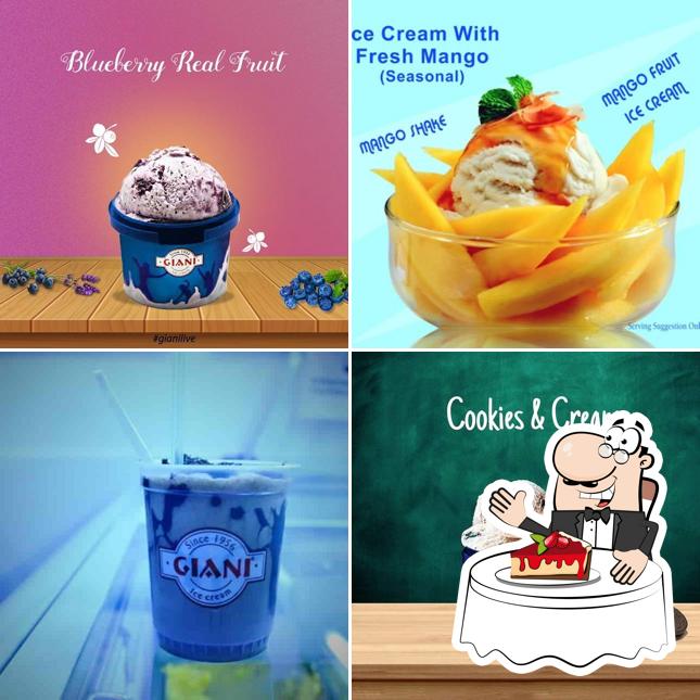 Don’t forget to try out a dessert at Giani