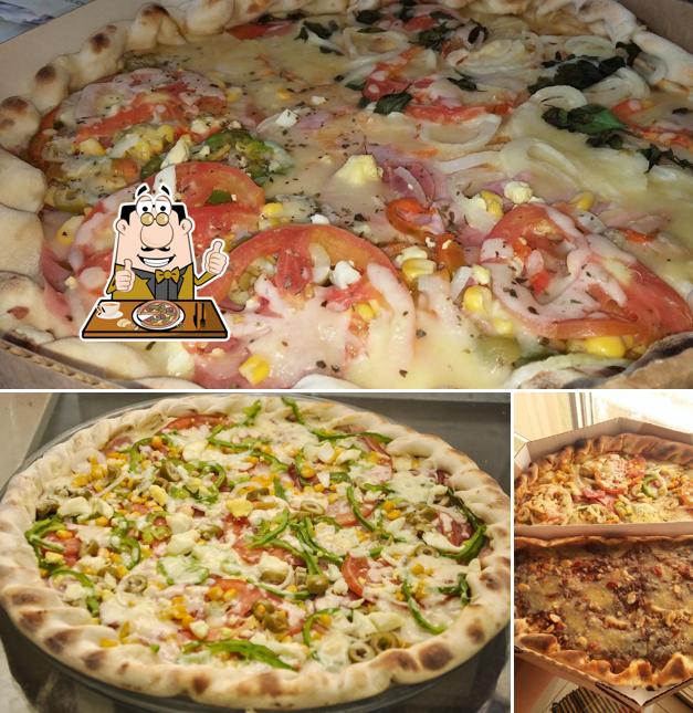 Peça pizza no Pizzaria Tri legal