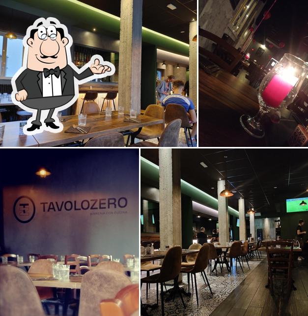 Gli interni di Ristorante TAVOLOZERO