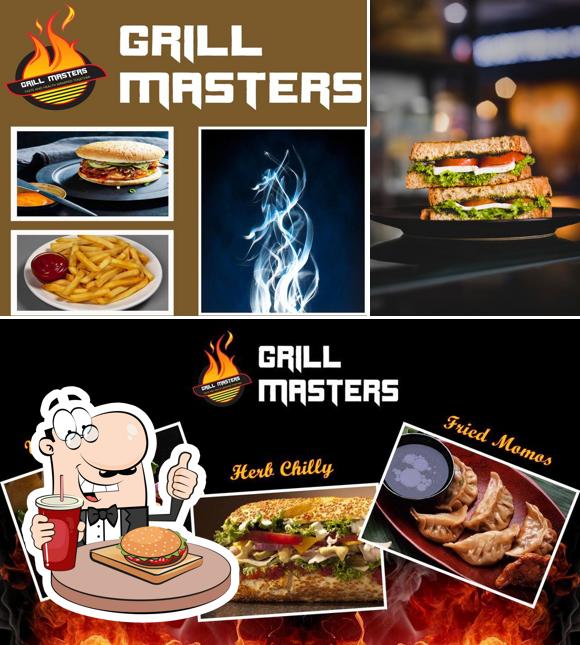 Try out one of the burgers available at Grill Masters Yamunanagar